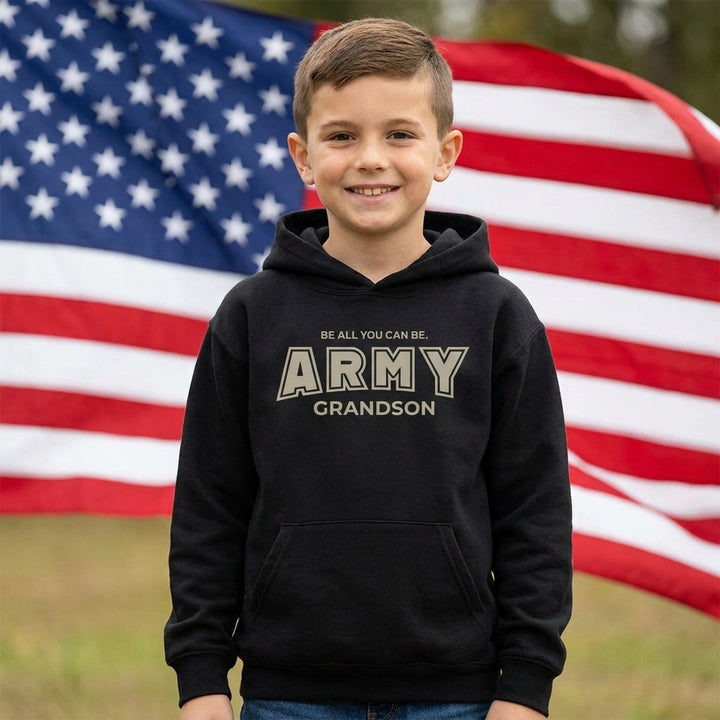 Army Family Youth Hooded Sweatshirts