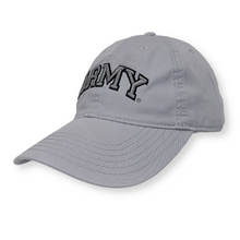 Load image into Gallery viewer, Army Arch Low Profile Hat (Silver)