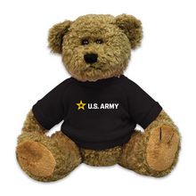 Load image into Gallery viewer, Army 12&quot; Oatmeal Bear (Brown)