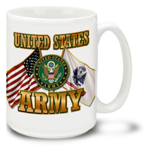 Load image into Gallery viewer, United States Army Cross Flags Mug