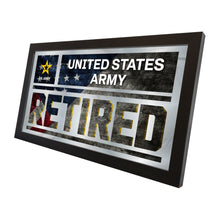 Load image into Gallery viewer, United States Army Retired Wall Mirror
