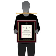 Load image into Gallery viewer, United States Marine Corps Gold Embossed Gallery Certificate Frame (Vertical)*
