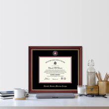Load image into Gallery viewer, United States Marine Corps Masterpiece Medallion Certificate Frame (Horizontal)*