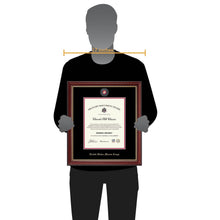 Load image into Gallery viewer, United States Marine Corps Masterpiece Medallion Certificate Frame (Vertical)*
