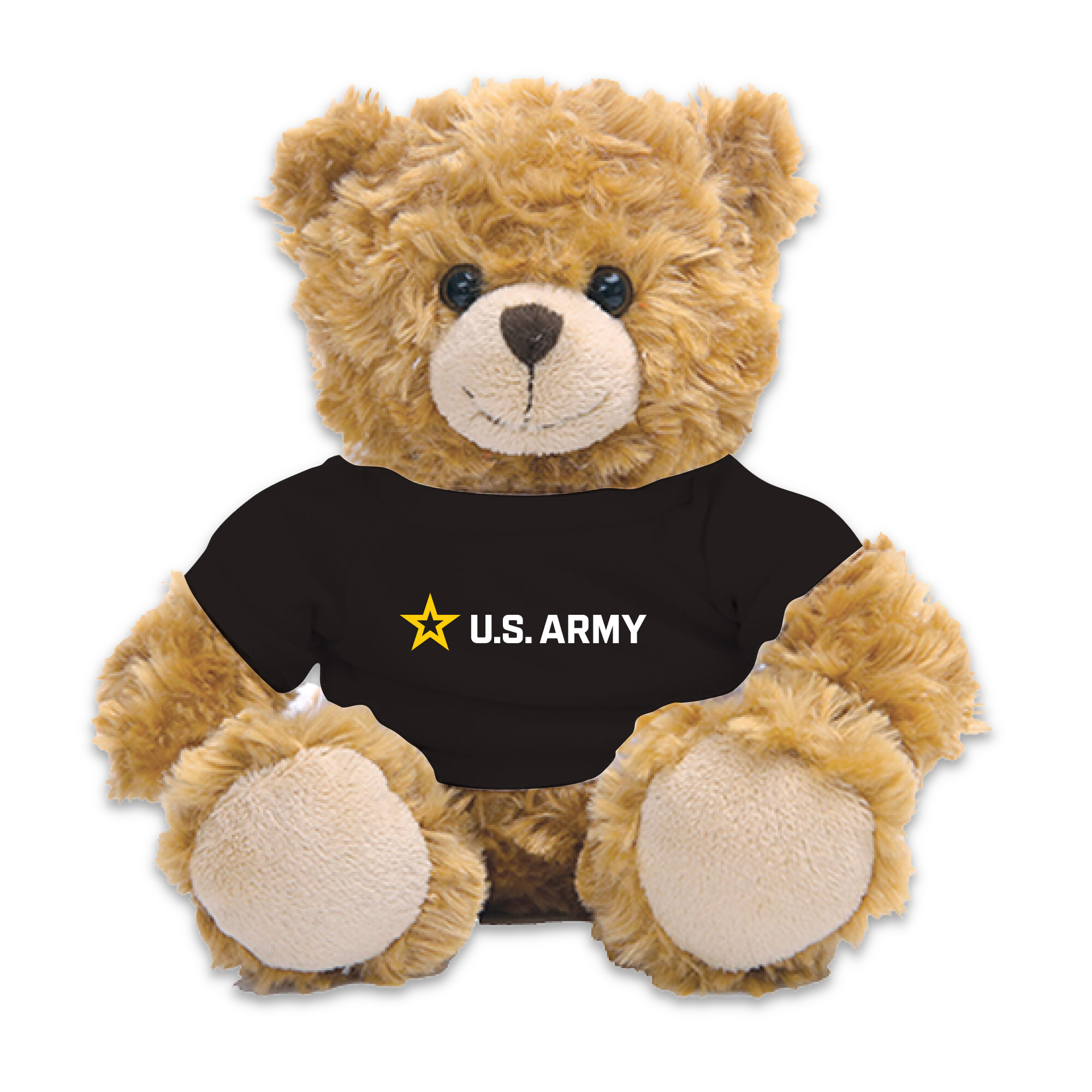Army 10" Sitting Bear with Jersey (Beige)
