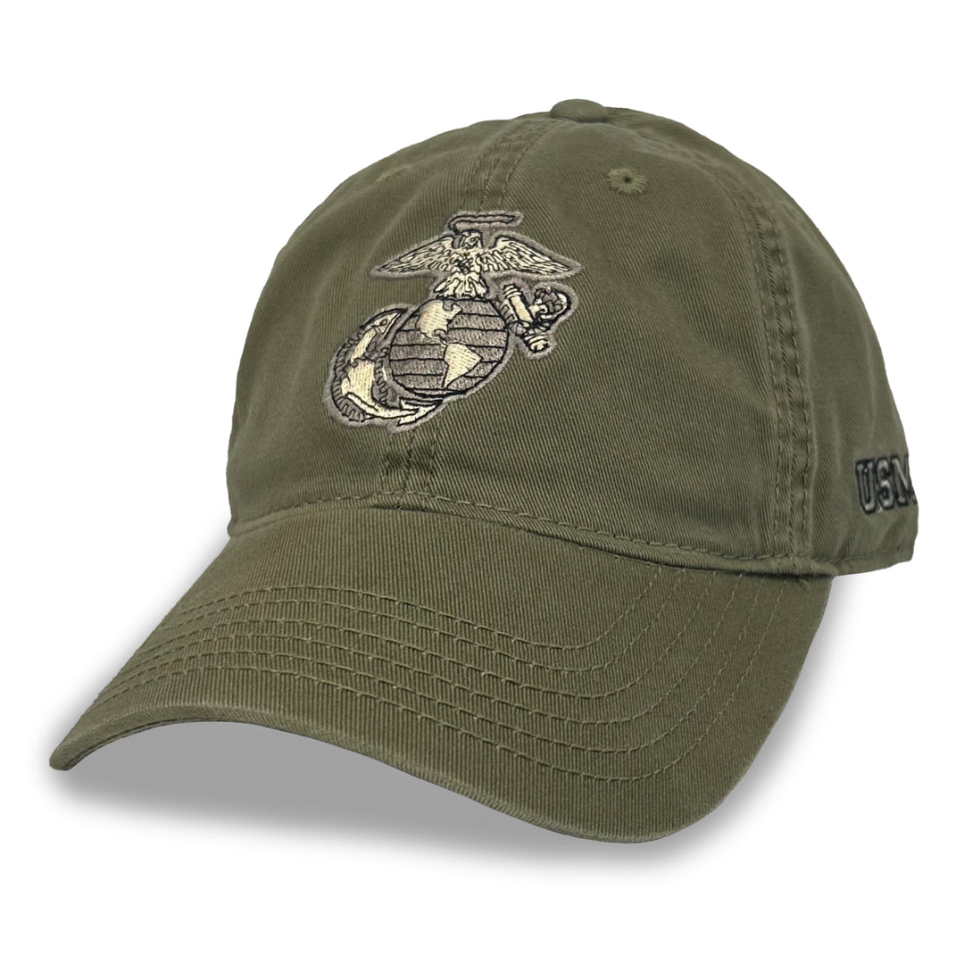 USMC EGA Twill Hat (Moss)