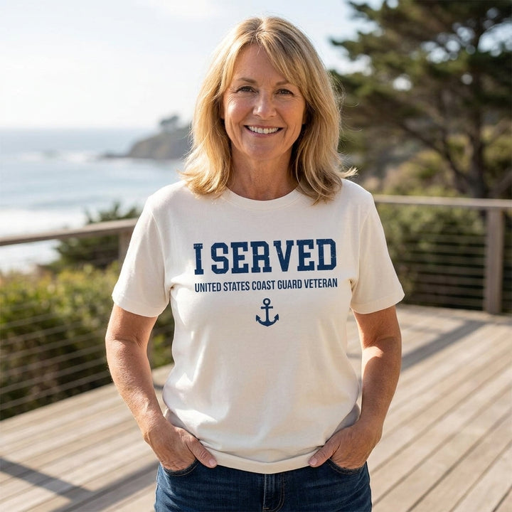 Coast Guard Women's I Served T-Shirt