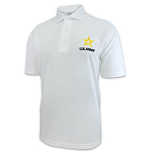 Load image into Gallery viewer, Army Performance Polo (White)