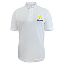 Load image into Gallery viewer, Army Performance Polo (White)