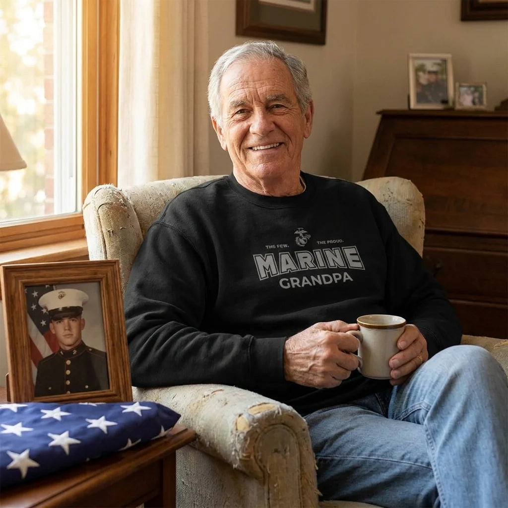 Marines Family Unisex Crewneck Sweatshirts