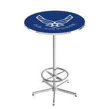 Load image into Gallery viewer, Air Force Wings Pub Table with Foot Rest