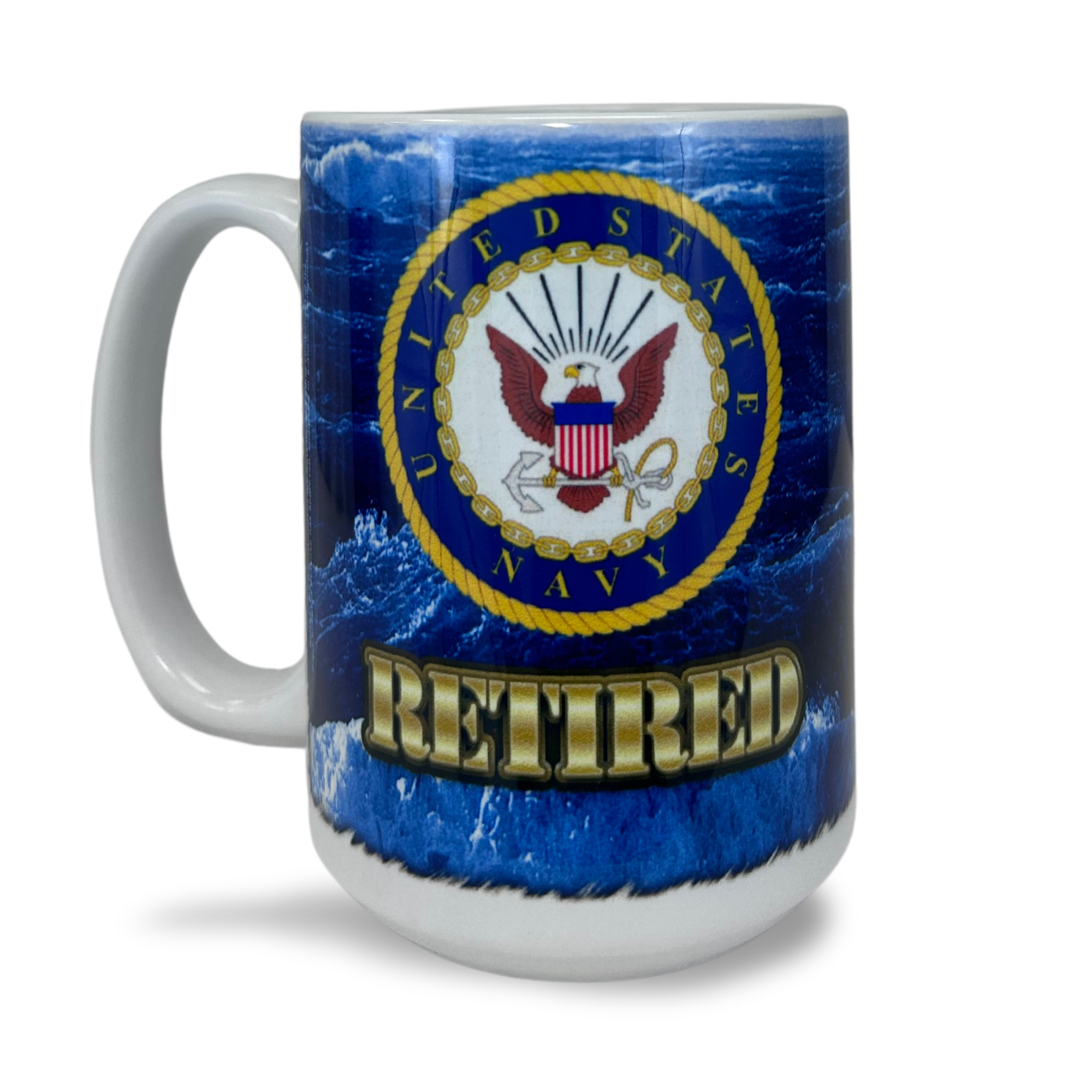 United States Navy Retired Mug