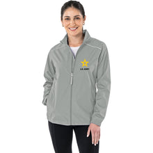 Load image into Gallery viewer, Army Star Ladies Pack-N-Go Full Zip Jacket