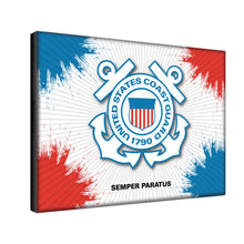 Load image into Gallery viewer, United States Coast Guard Burst Wall Art*