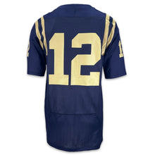 Load image into Gallery viewer, Navy Under Armour Sideline Replica #12 Football Jersey (Navy)