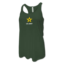 Load image into Gallery viewer, Army Ladies Star Racerback