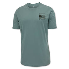 Load image into Gallery viewer, Army Under Armour Freedom By Land Skull T-Shirt (Green)