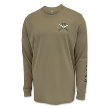 Load image into Gallery viewer, Under Armour Freedom Tac Division Long Sleeve T-Shirt (Tan)