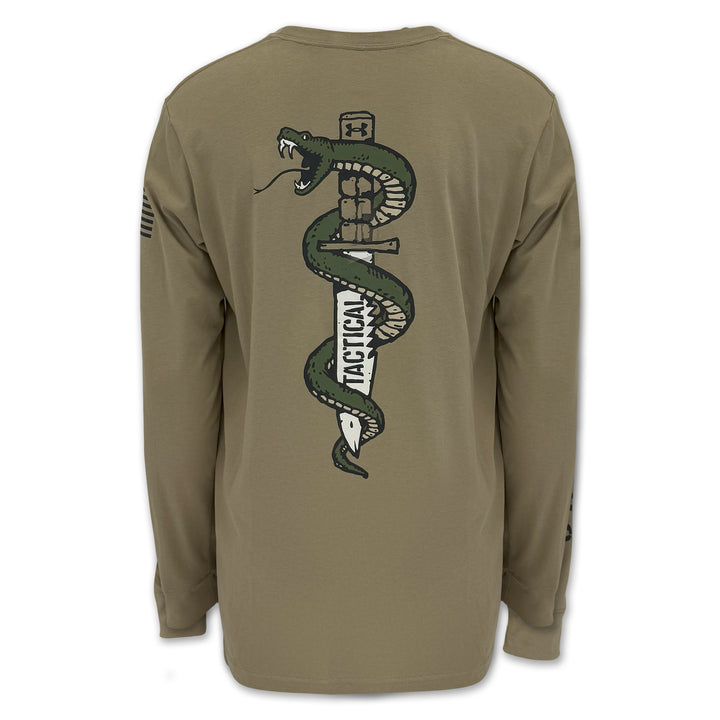 Under Armour Freedom Tac Division Long Sleeve T-Shirt (Tan)