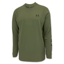 Load image into Gallery viewer, Under Armour Freedom Flag Long Sleeve T-Shirt (OD Green)