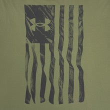 Load image into Gallery viewer, Under Armour Freedom Flag Long Sleeve T-Shirt (OD Green)