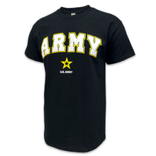 Load image into Gallery viewer, Army Arch Star T-Shirt (Black)