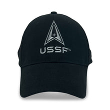 Load image into Gallery viewer, USSF Logo Mesh Back Hat (Black)
