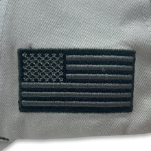 Load image into Gallery viewer, Space Force Logo Two Tone Flag Hat (Black/Grey)