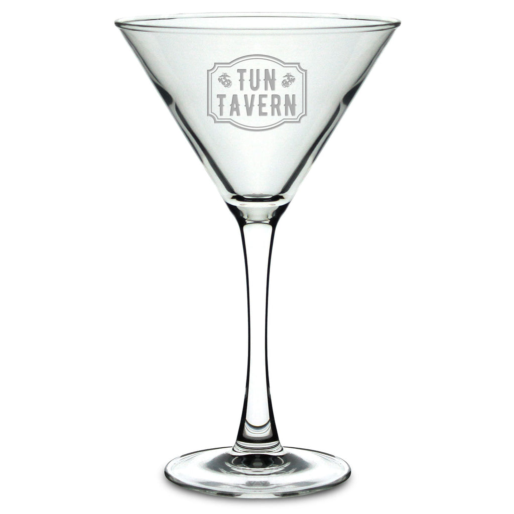10oz Tun Tavern Martini Glass*