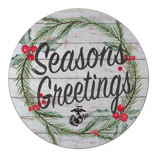 USMC Seasonal Indoor Circle Sign (20x20)*