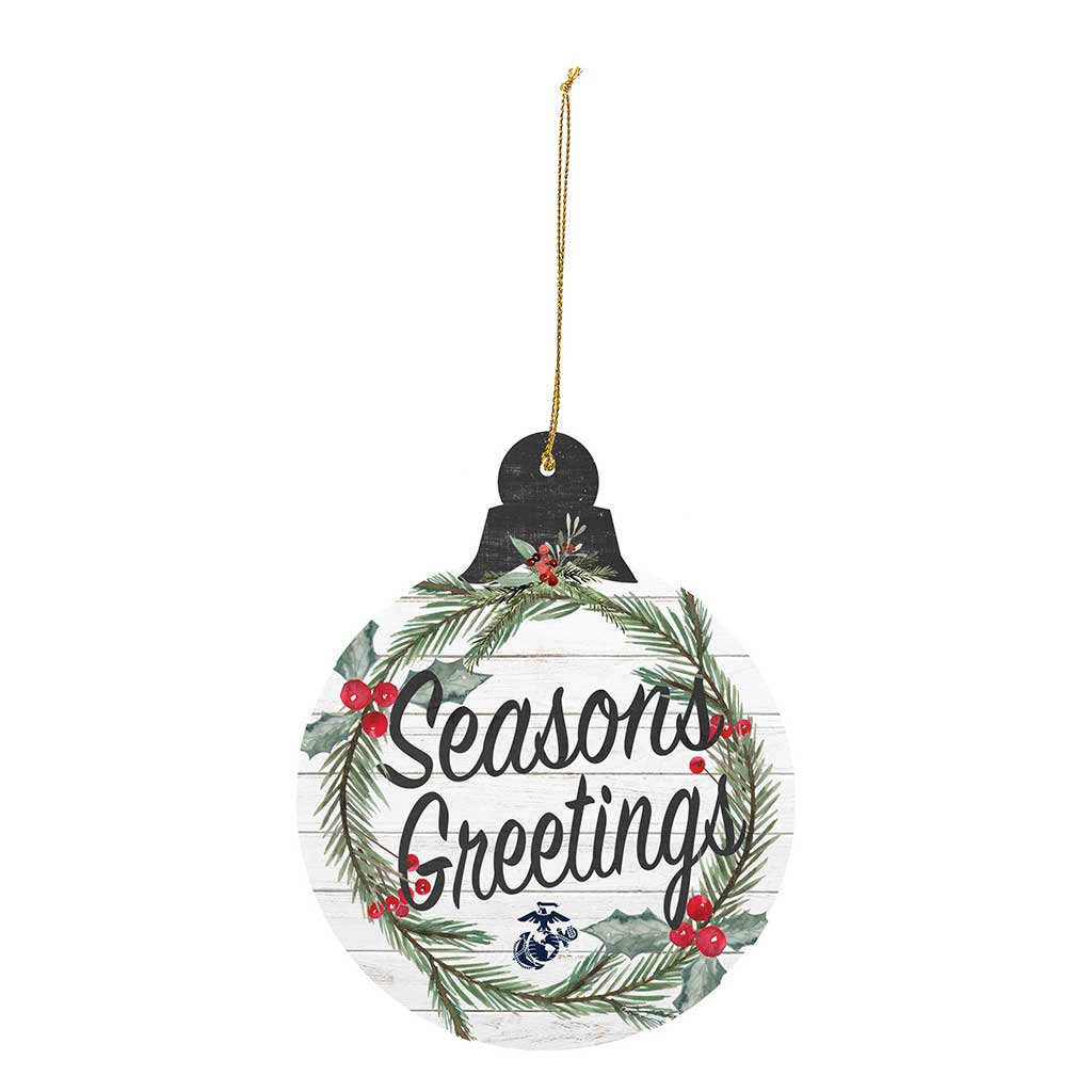 USMC Christmas Bulb Ornament*