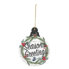 Load image into Gallery viewer, USMC Christmas Bulb Ornament*