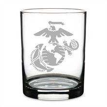 Load image into Gallery viewer, US Marines Double Old Fashion Glass*