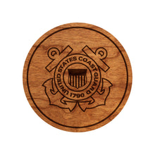 Load image into Gallery viewer, Coast Guard Seal Coaster