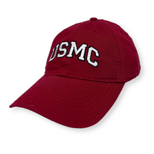 Load image into Gallery viewer, USMC Arch Hat (Red)