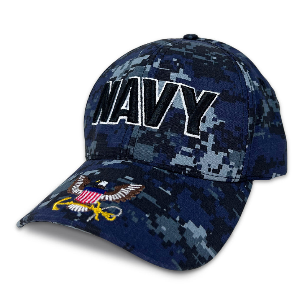 Navy Digi Camo Cap