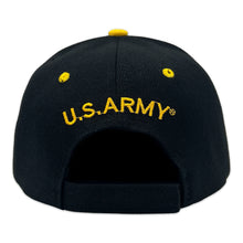 Load image into Gallery viewer, Army Star U.S. Army Brim Hat (Black)
