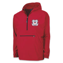 Load image into Gallery viewer, Coast Guard Seal Youth Pack-N-Go Pullover