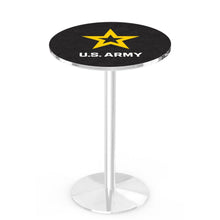 Load image into Gallery viewer, Army Star Pub Table with Round Base*