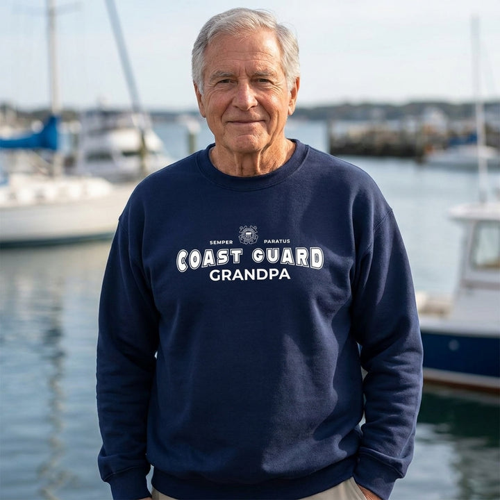 Coast Guard Family Unisex Crewneck Sweatshirts