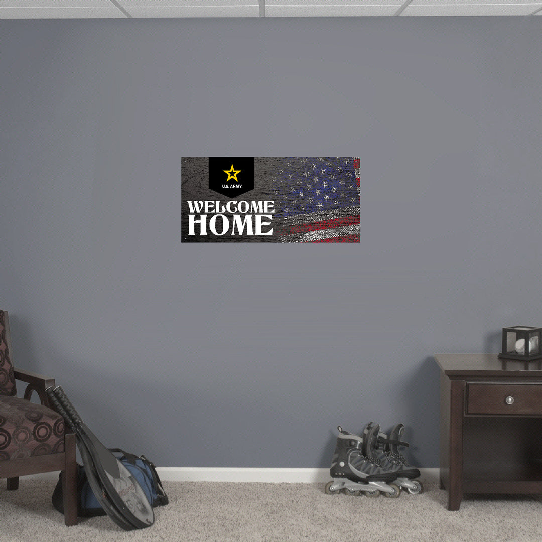 US Army Welcome Home Banner