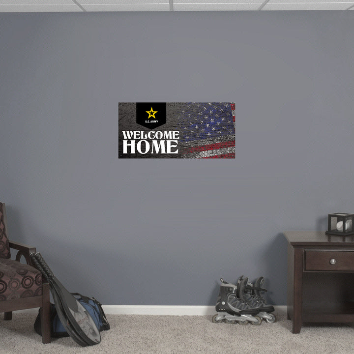 US Army Welcome Home Banner