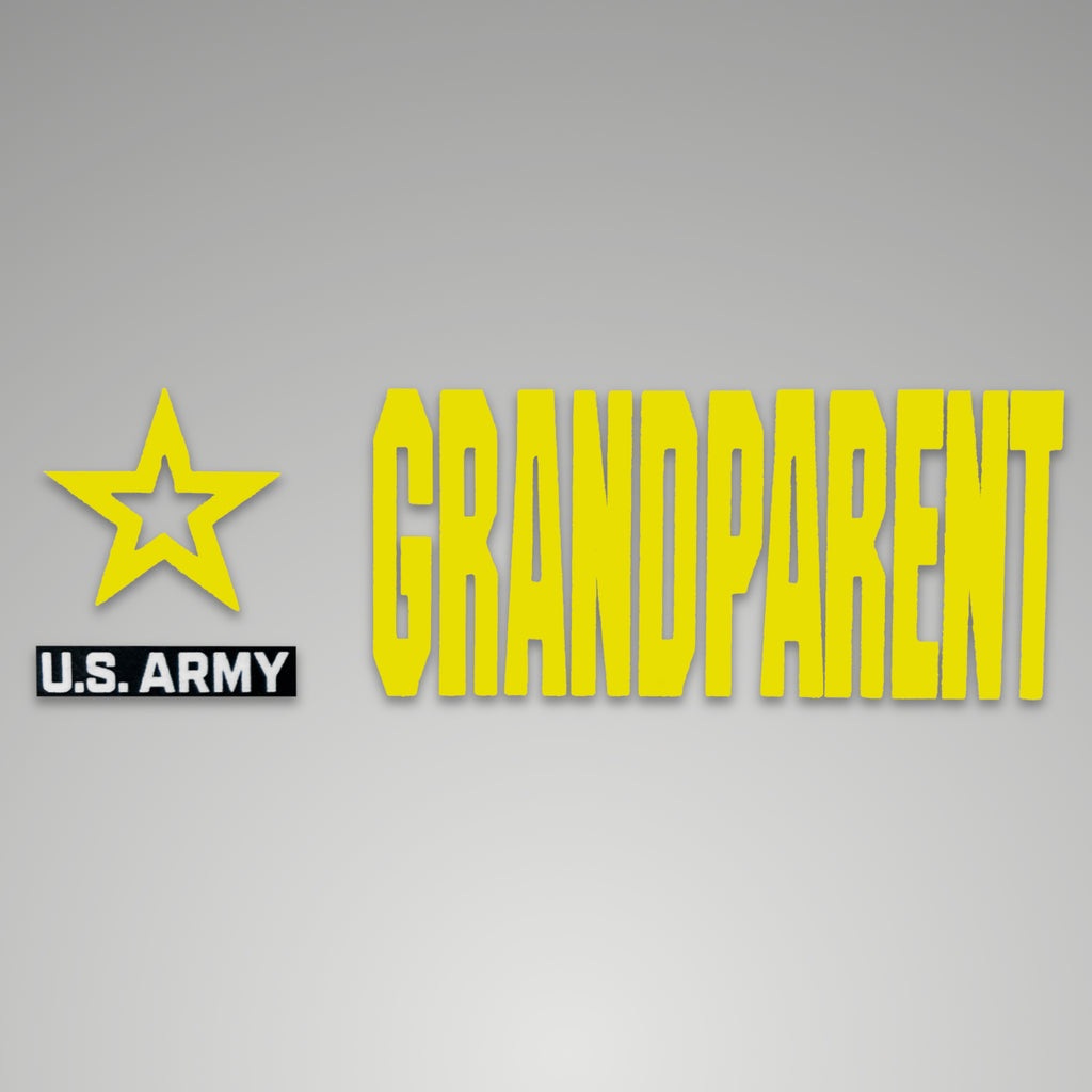 Army Grandparent Decal