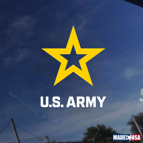 Army Star Decal