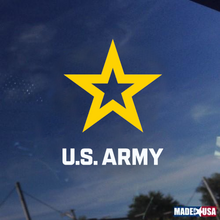 Load image into Gallery viewer, Army Star Decal