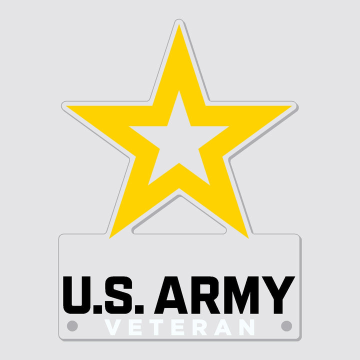 Army Star Veteran Acrylic Sign*