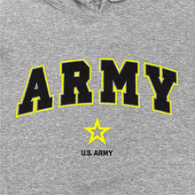 Load image into Gallery viewer, Army Arch Star Hood (Grey)