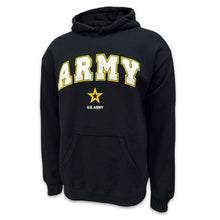 Load image into Gallery viewer, Army Arch Star Hood (Black)