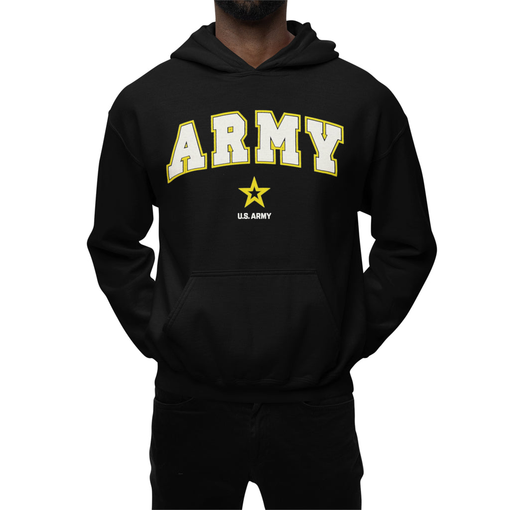 Army Arch Star Hood (Black)