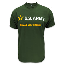 Load image into Gallery viewer, U.S. Army Be All You Can Be T-Shirt (OD Green)